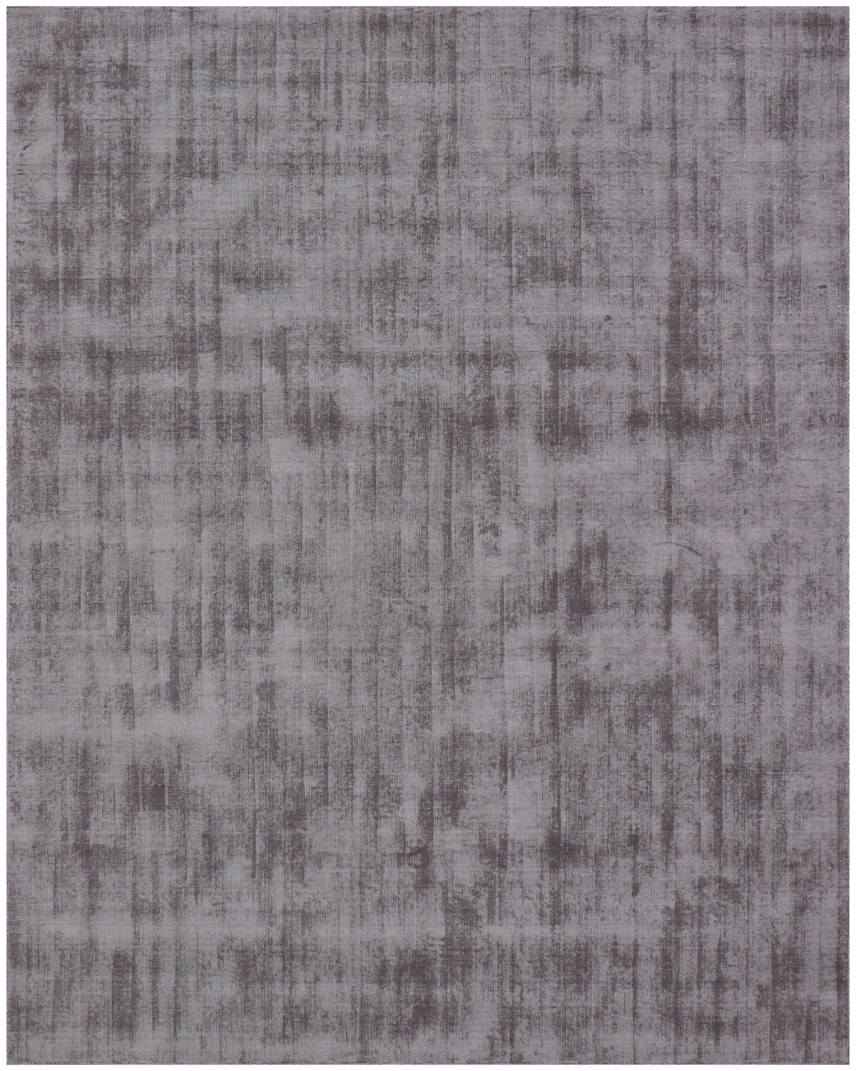 9' X 12' Dark Brown Hand Loomed Area Rug