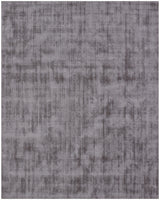 9' X 12' Dark Brown Hand Loomed Area Rug