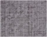 9' X 12' Dark Brown Hand Loomed Area Rug