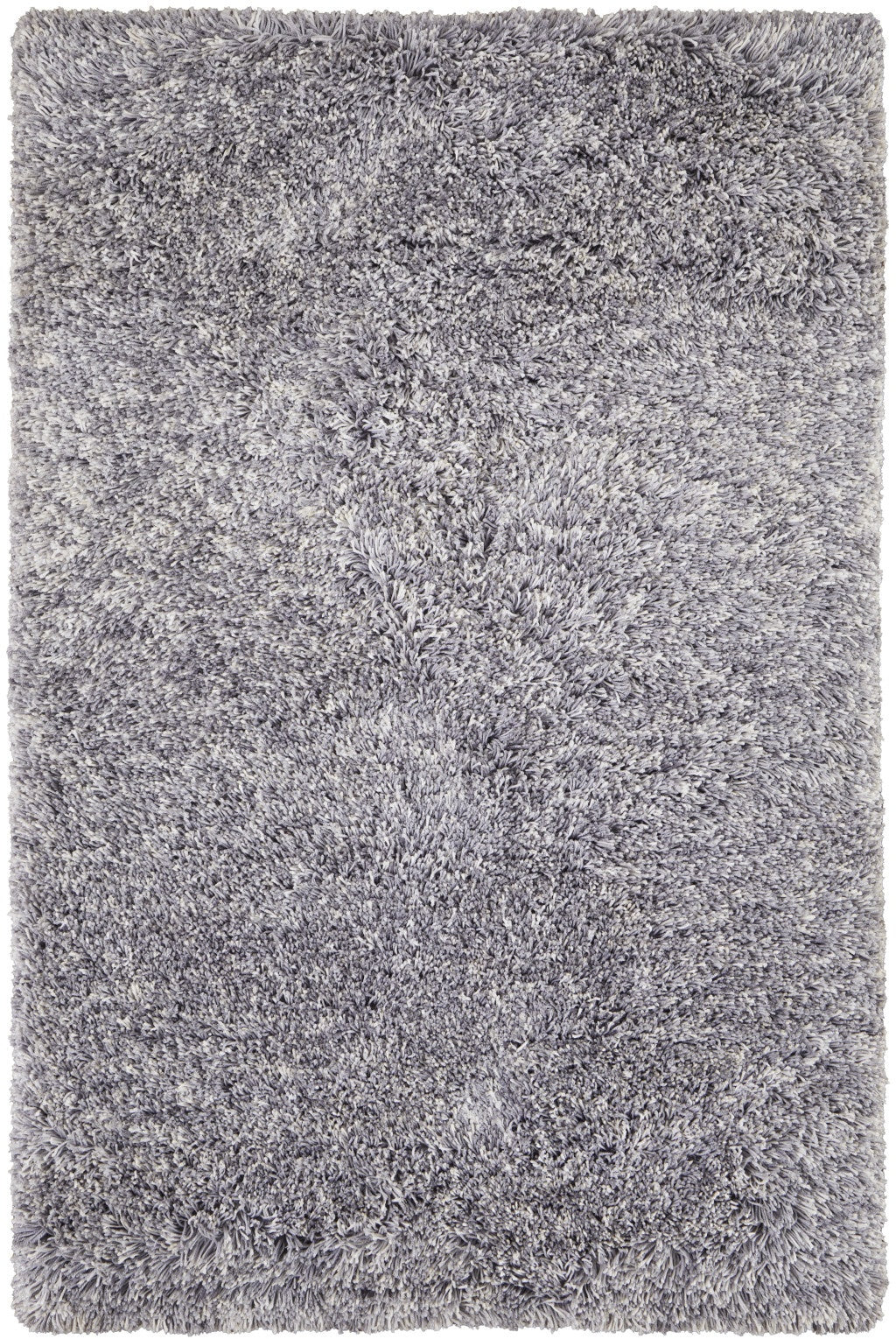 10' X 14' Gray Shag Hand Tufted Area Rug