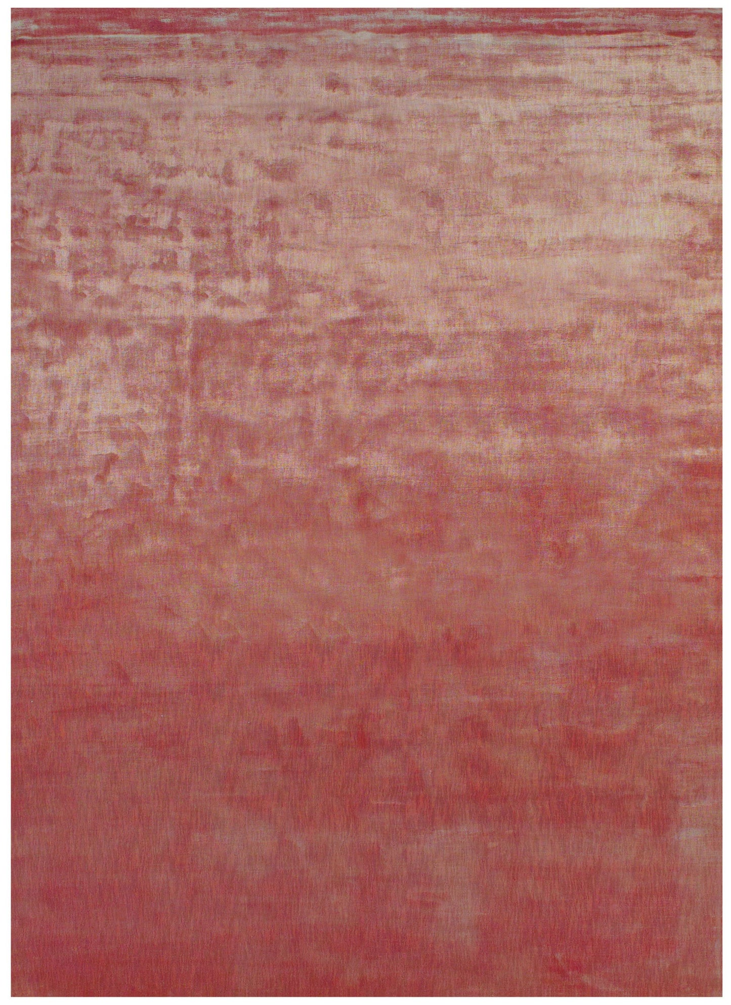 8' X 10' Red Chevron Hand Woven Area Rug