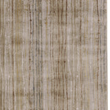 10' X 13' Brown and Tan Striped Power Loom Area Rug