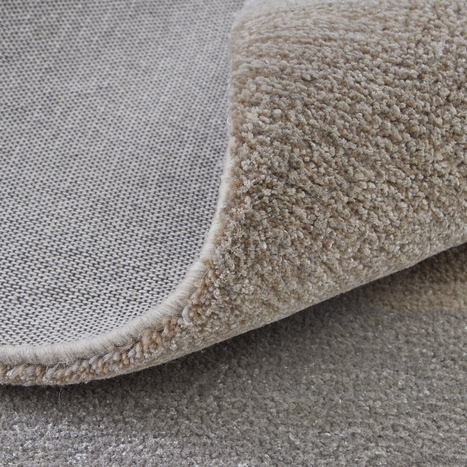 12' X 15' Gray and Ivory Abstract Hand Tufted Area Rug