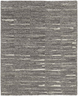 12' X 15' Gray Ivory and Taupe Abstract Hand Woven Area Rug