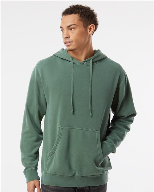 Unisex Midweight Pigment-Dyed Hooded Sweatshirt - 6015