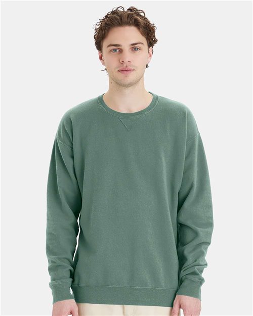 Unisex Garment-Dyed Crewneck Sweatshirt - 6260