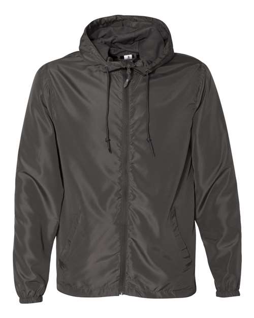 Men's Lightweight Windbreaker Full-Zip Jacket - 5996