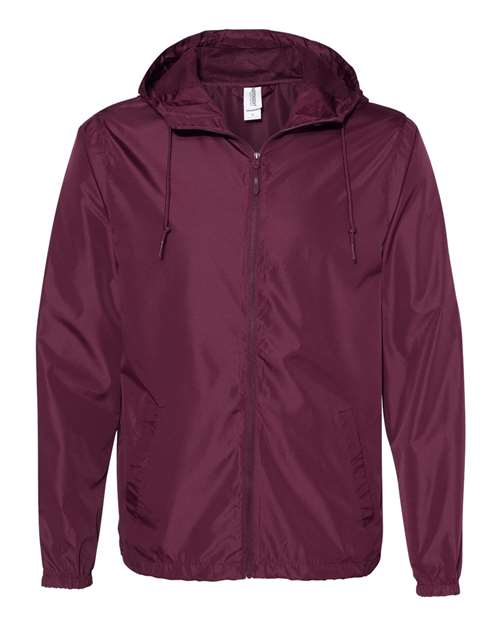 Men's Lightweight Windbreaker Full-Zip Jacket - 5996