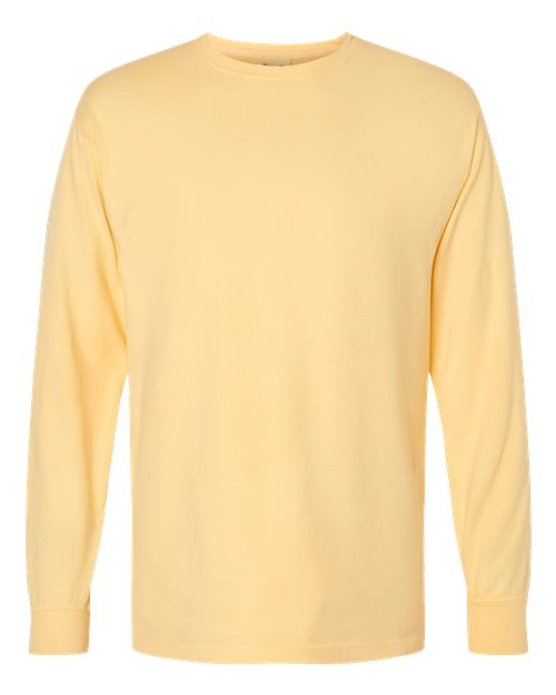 Unisex Garment-Dyed Long Sleeve T-Shirt - 6257