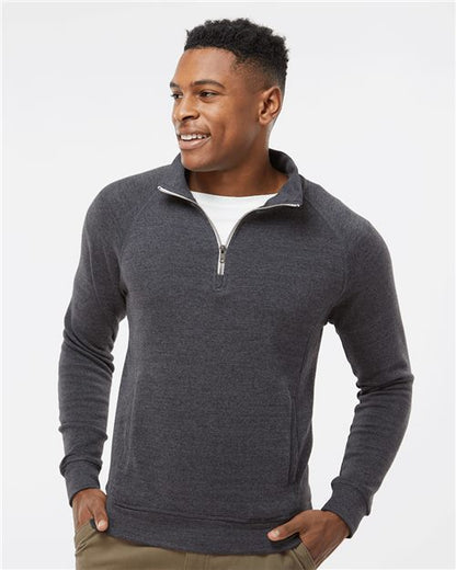 Men's Triblend Quarter-Zip Sweatshirt - 6976