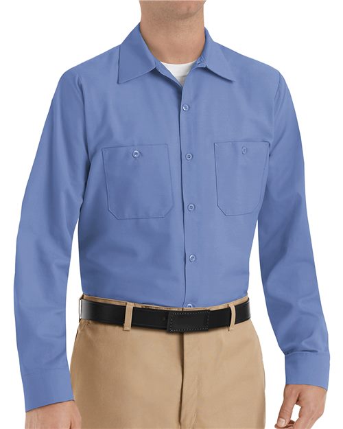 Men's Industrial Long Sleeve Work Shirt - 708