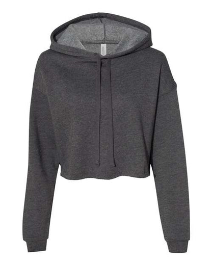 Women's Crop Fleece Hoodie Sweatshirt - 6891