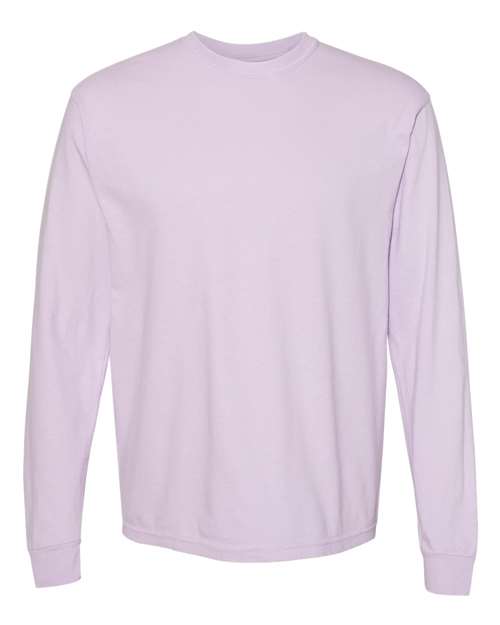 Unisex Garment-Dyed Heavyweight Long Sleeve T-Shirt - 2217