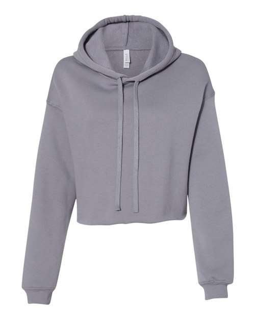 Women's Crop Fleece Hoodie Sweatshirt - 6891