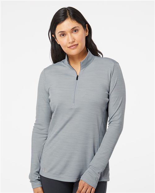 Women's Lightweight Mélange Quarter-Zip Pullover - 7681
