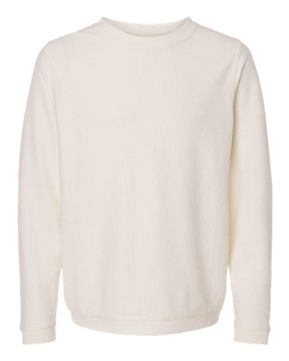 Unisex Corded Crewneck Sweatshirt - 7567