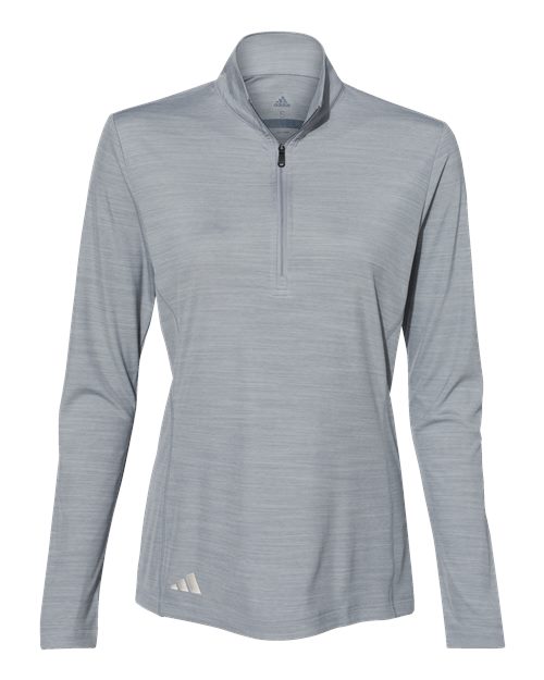 Women's Lightweight Mélange Quarter-Zip Pullover - 7681
