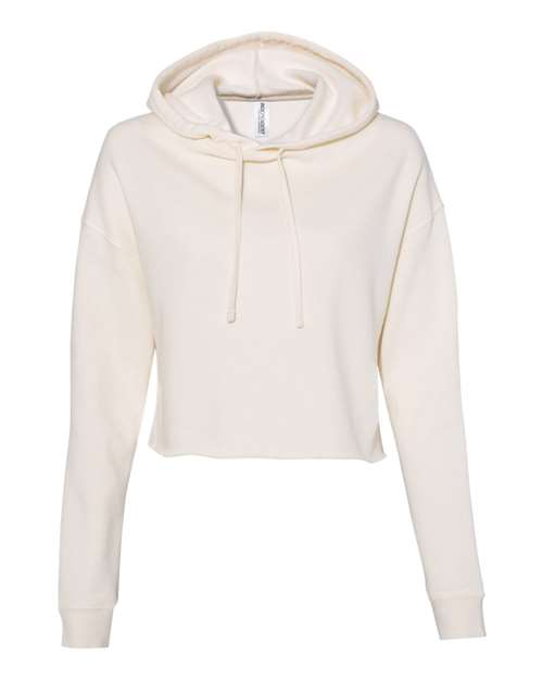 Women’s Lightweight Crop Hooded Sweatshirt - 7788