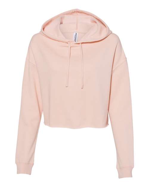 Women’s Lightweight Crop Hooded Sweatshirt - 7788