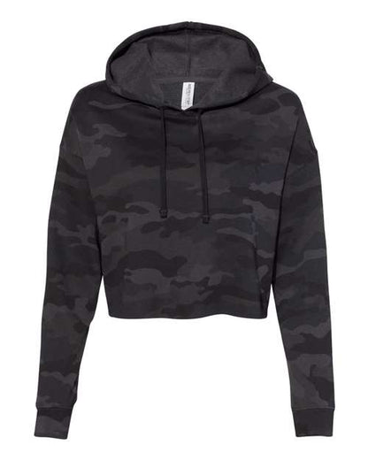 Women’s Lightweight Crop Hooded Sweatshirt - 7788