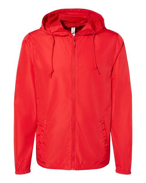 Men's Lightweight Windbreaker Full-Zip Jacket - 5996