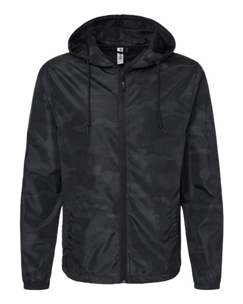 Men's Lightweight Windbreaker Full-Zip Jacket - 5996