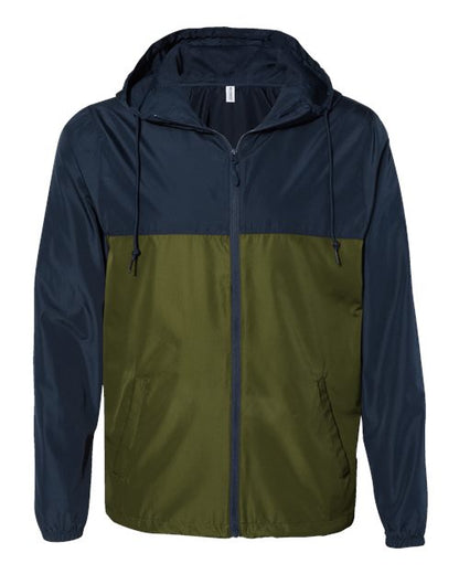Men's Lightweight Windbreaker Full-Zip Jacket - 5996