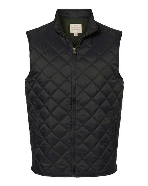 Men's Vintage Diamond Quilted Vest - 8569