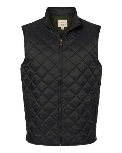 Men's Vintage Diamond Quilted Vest - 8569
