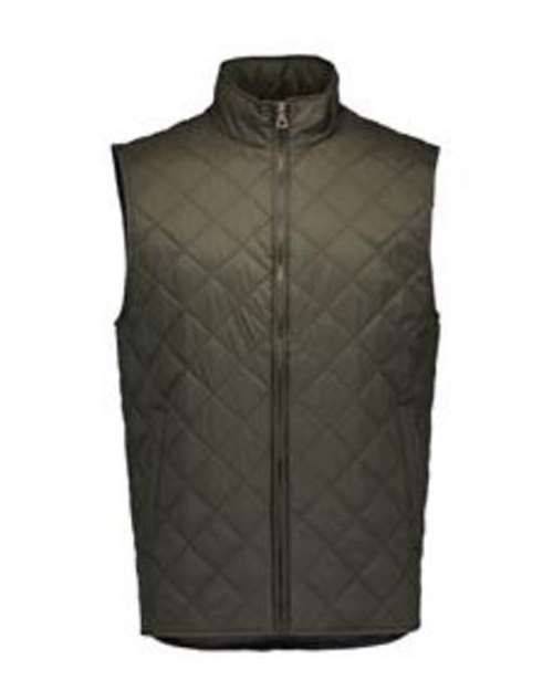 Men's Vintage Diamond Quilted Vest - 8569