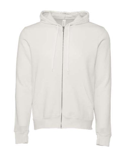 Unisex Sponge Fleece Full-Zip Hoodie Sweatshirt - 2769