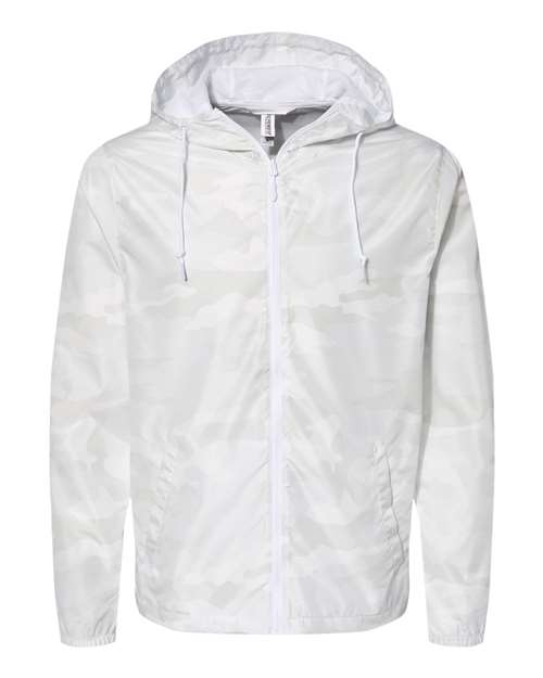 Men's Lightweight Windbreaker Full-Zip Jacket - 5996