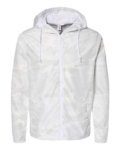Men's Lightweight Windbreaker Full-Zip Jacket - 5996