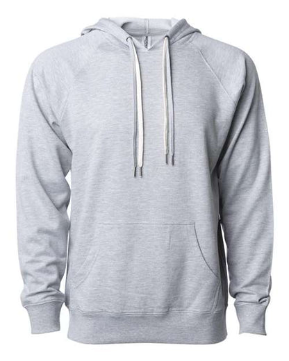 Unisex Icon Lightweight Loopback Terry Hooded Sweatshirt - 9126