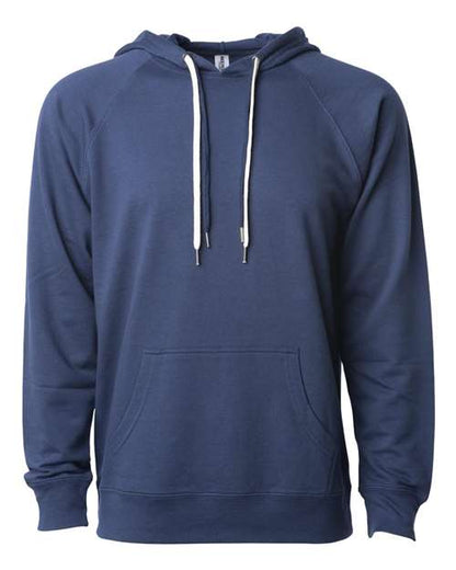 Unisex Icon Lightweight Loopback Terry Hooded Sweatshirt - 9126