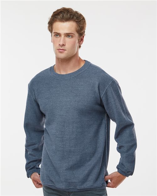 Unisex Corded Crewneck Sweatshirt - 8994