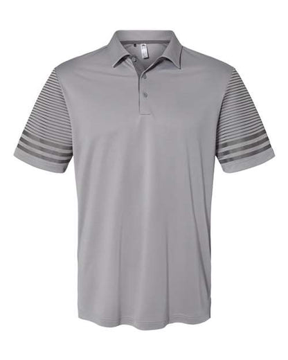 Men's Striped Sleeve Polo - 9161