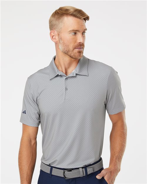 Men's Ultimate365 Diamond Dot Print Polo - 9162