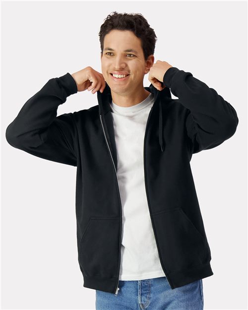 Unisex Softstyle® Full-Zip Hooded Sweatshirt - 9353