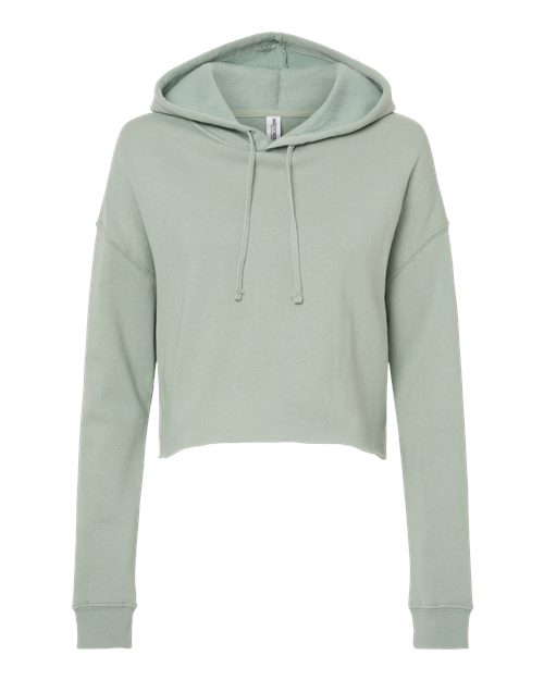 Women’s Lightweight Crop Hooded Sweatshirt - 7788