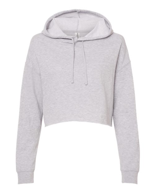 Women’s Lightweight Crop Hooded Sweatshirt - 7788