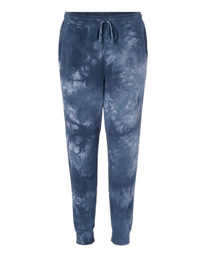 Unisex Tie-Dyed Fleece Sweatpants - 9829