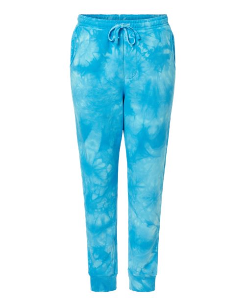 Unisex Tie-Dyed Fleece Sweatpants - 9829
