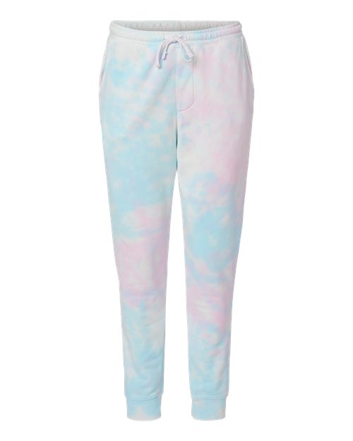 Unisex Tie-Dyed Fleece Sweatpants - 9829