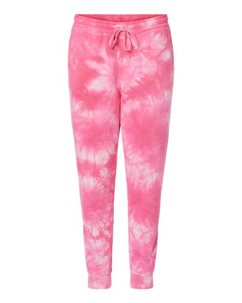 Unisex Tie-Dyed Fleece Sweatpants - 9829