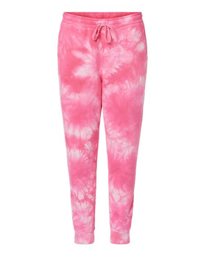 Unisex Tie-Dyed Fleece Sweatpants - 9829