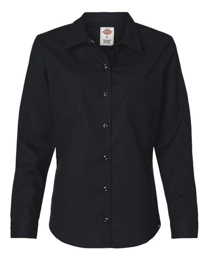 Women's Long Sleeve Industrial Work Shirt - 10157