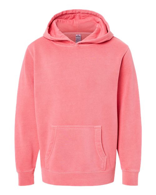 Youth Midweight Pigment-Dyed Hooded Sweatshirt - 10325
