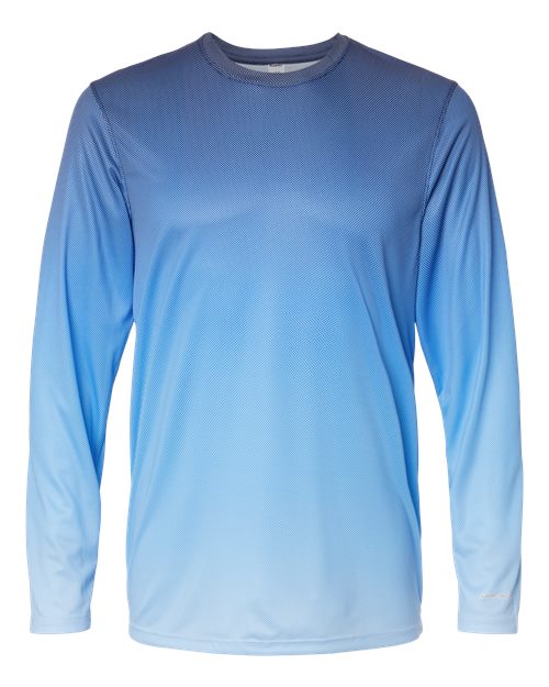 Unisex Barbados Performance Pin Dot Long Sleeve T-Shirt - 10527