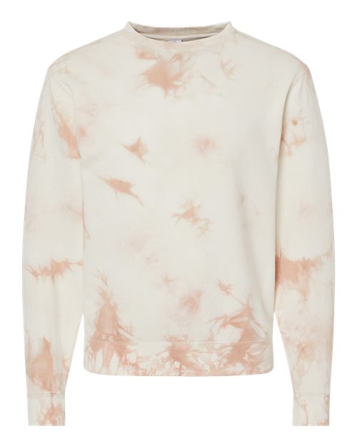 Unisex Midweight Tie-Dyed Crewneck Sweatshirt - 10322